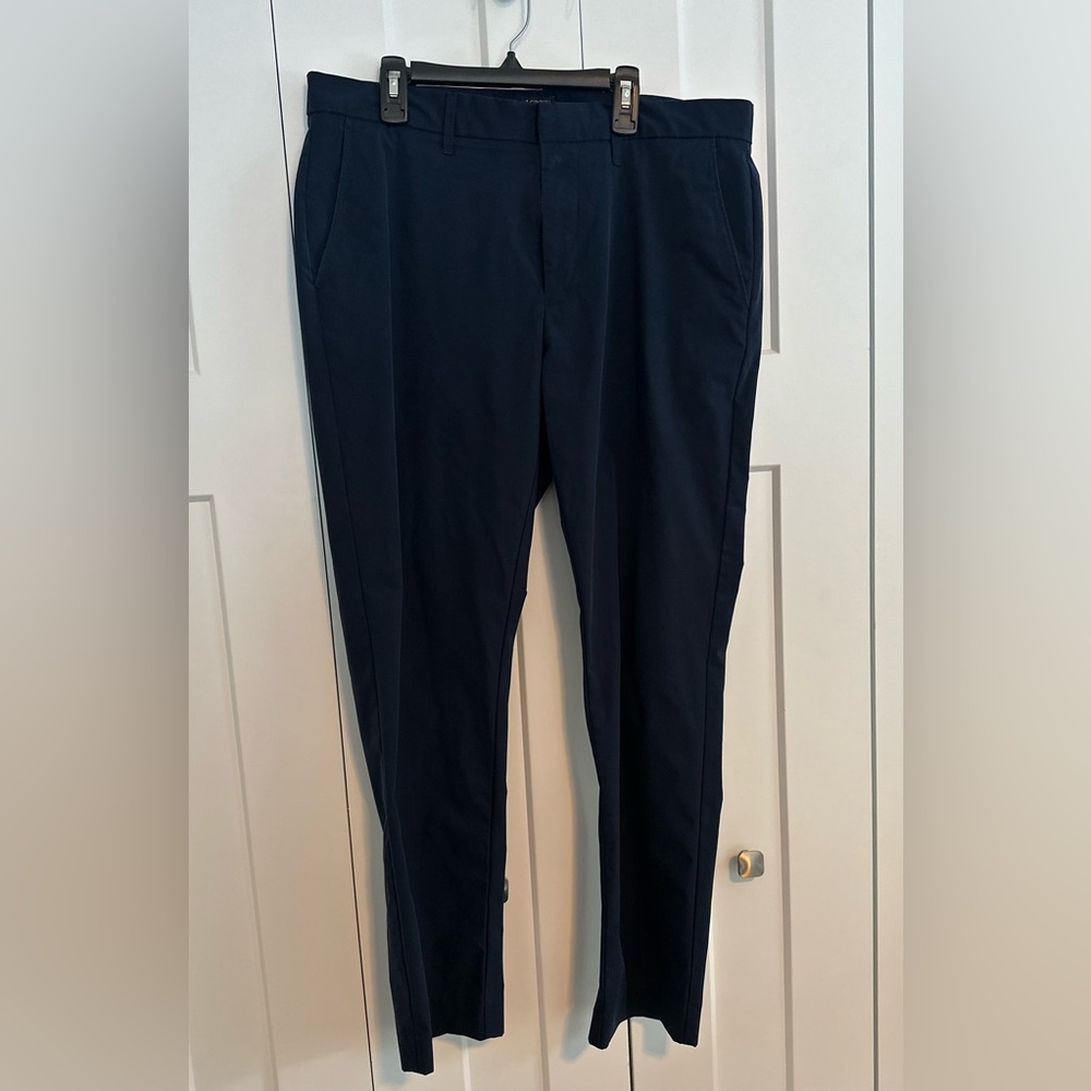 J. Crew Men's Dark Blue Thompson Flex Chinos 33x30 EUC